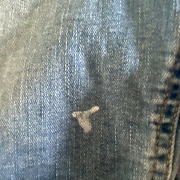 Cat & Jack Women’s Denim Jean Midi Cutoff Shorts XL (14/16) Blue Super Stretch - Picture 8 of 12